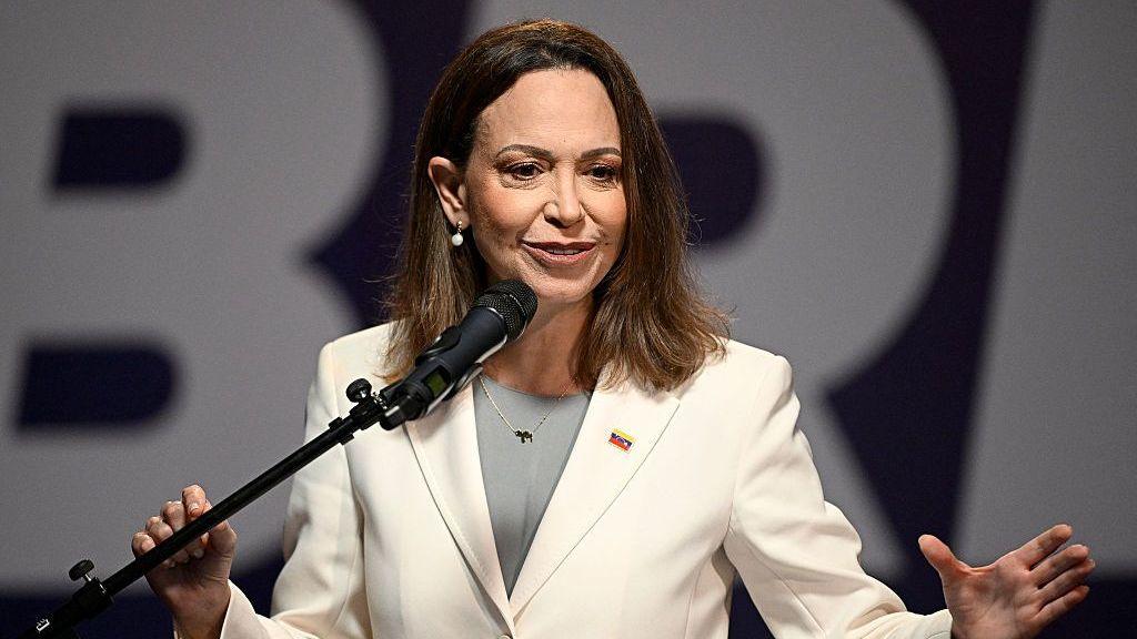 Venezuela opposition leader María Machado calls for elections upon return Machado, who was in exile for nearly a year,…
