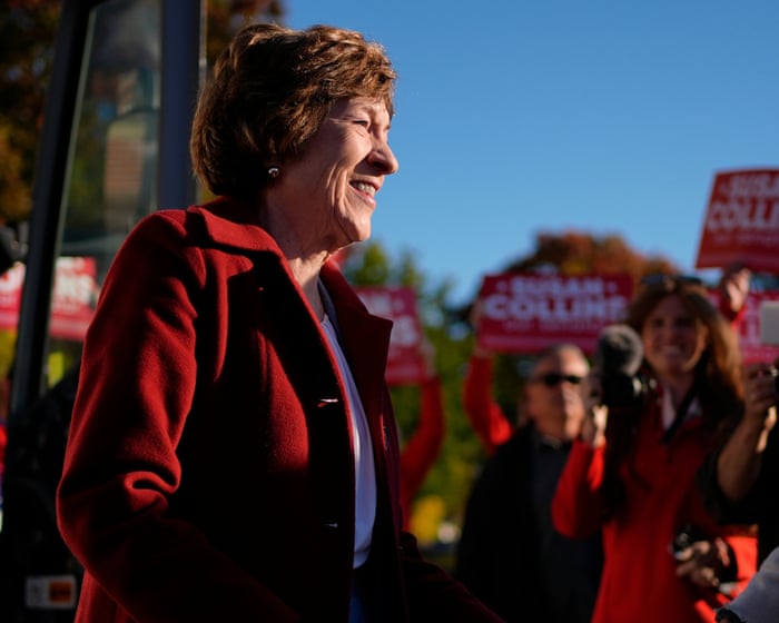 Embattled Susan Collins announces exemptions for Maine from Trump Canada tariffs Republican facing tough re-election…