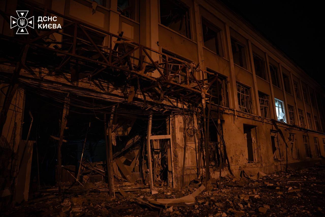 Russian strikes kill woman in Kyiv, destroy data centre; six die in Kharkiv-region park