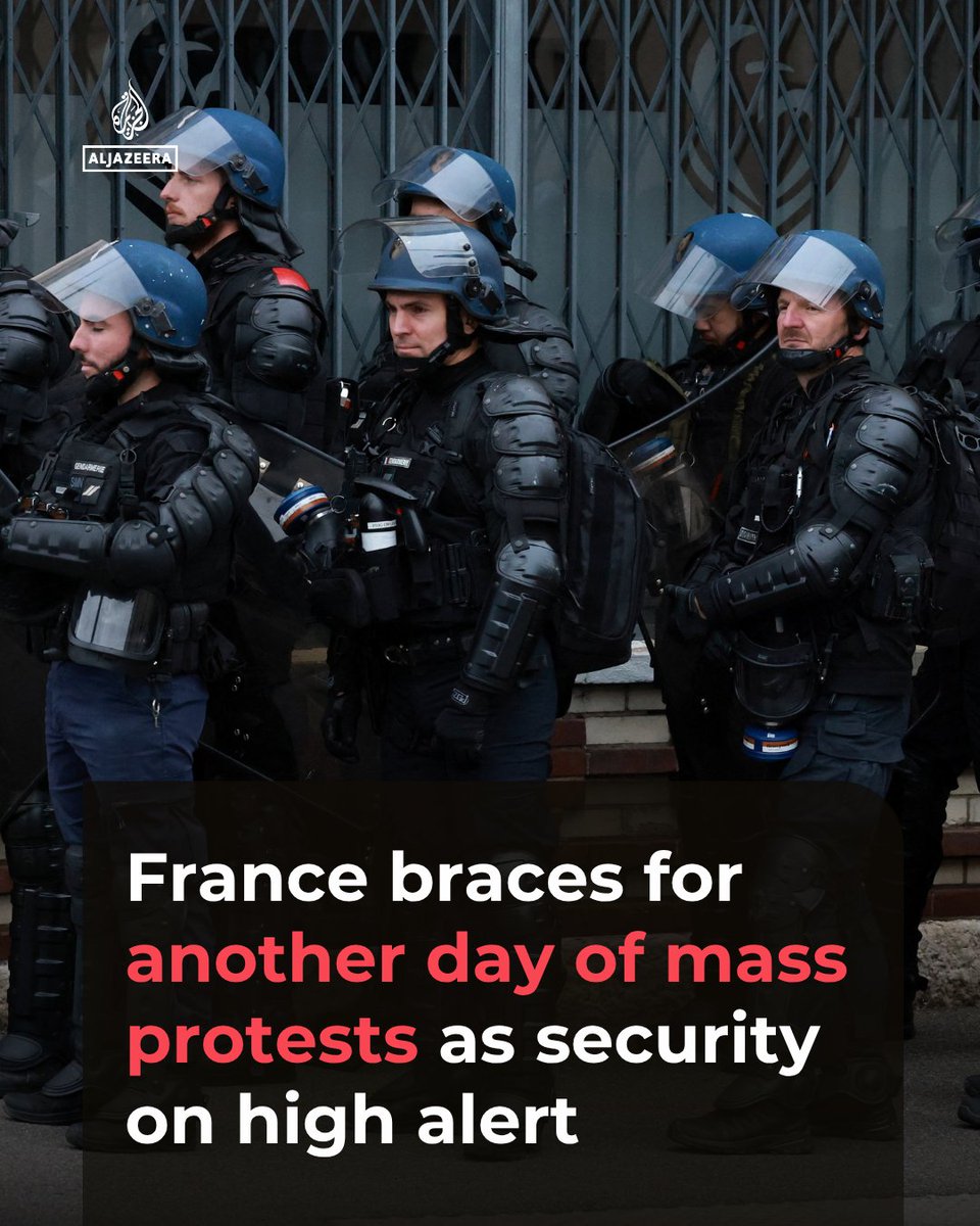 Paris march draws 110,000 under heavy police presence as French protests enter fourth week