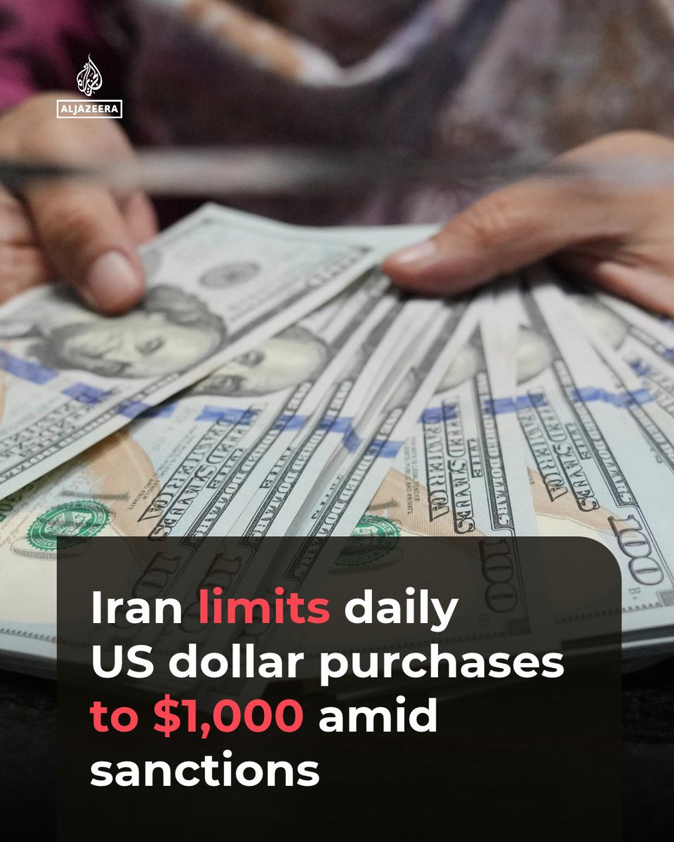 Iran has introduced new restrictions on purchases of US dollars, capping the total amount individuals can buy at…