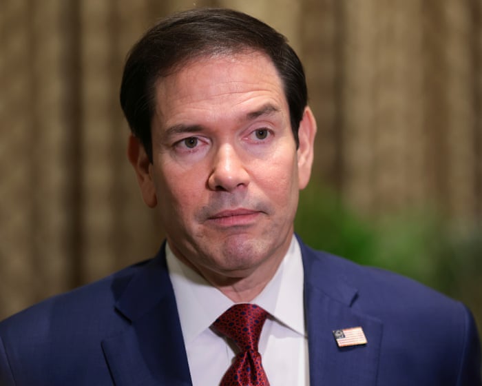 Rubio tells Cubans ‘now is the time’ to act to see political change US secretary of state makes comments after Trump…