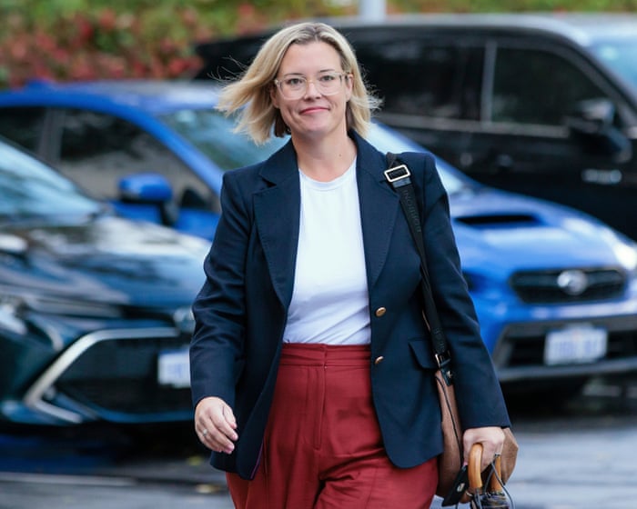 ‘Nunchucks’ wielded by agitated man in Hannah Beazley’s office may have been drumsticks, court told John Lawrence…