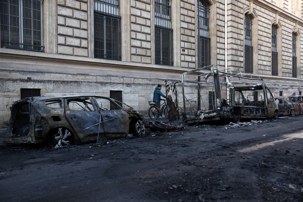 Macron keeps interior minister as France orders local curfews after worst riots in years
