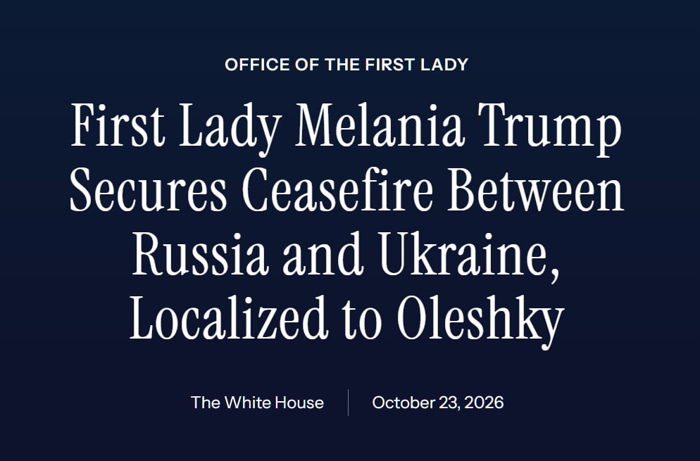 [⚡️]( и Украина договорились о локальном прекращении огня в районе Олешек,** — Белый дом. Договорённость достигнута…
