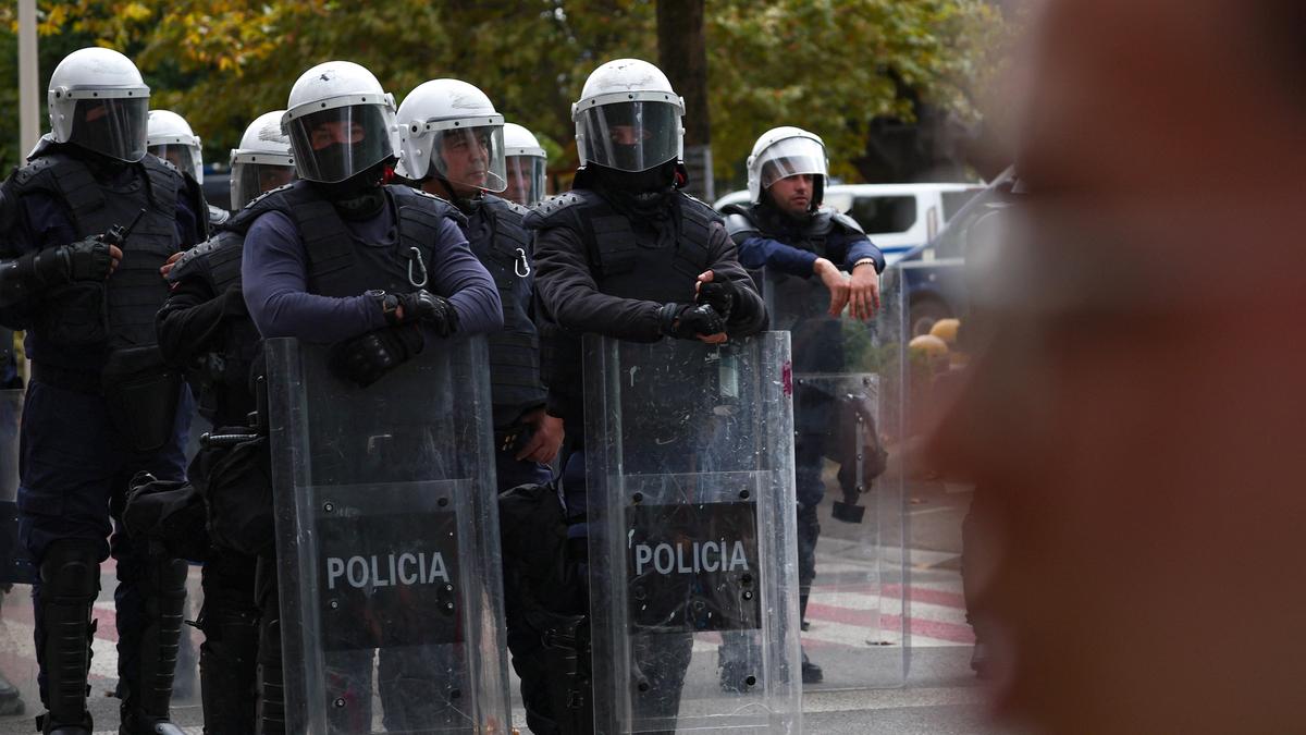 Albanian lawmakers scuffle in parliament as protests continue Only minor sporadic incidents occurred on the streets of…