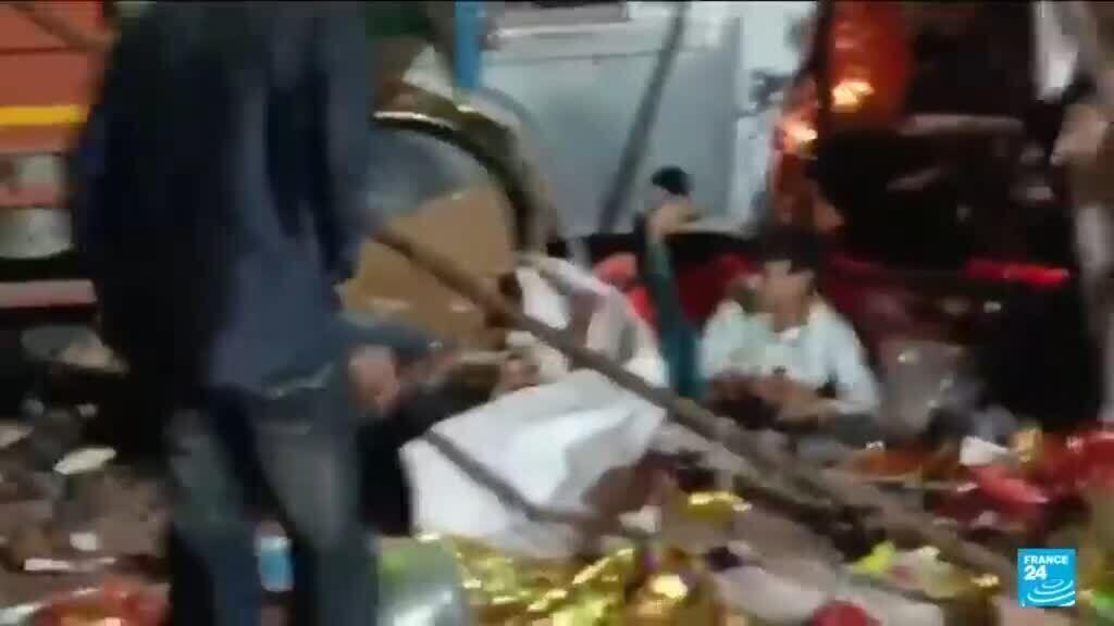 Out-of-control truck kills 13 at Hindu festival in India A speeding truck in India killed 13 people when it ploughed…