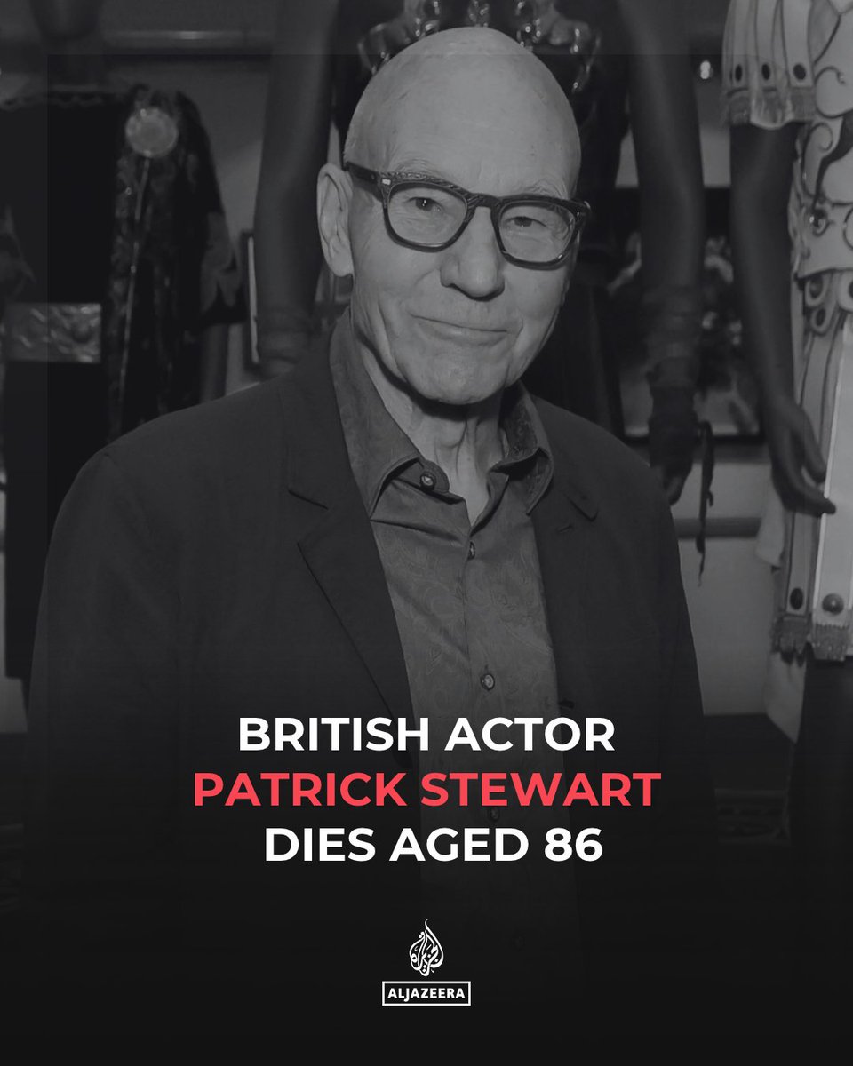 British actor Patrick Stewart, known for his work in "Star Trek: The Next Generation" and the X-Men film franchise has…