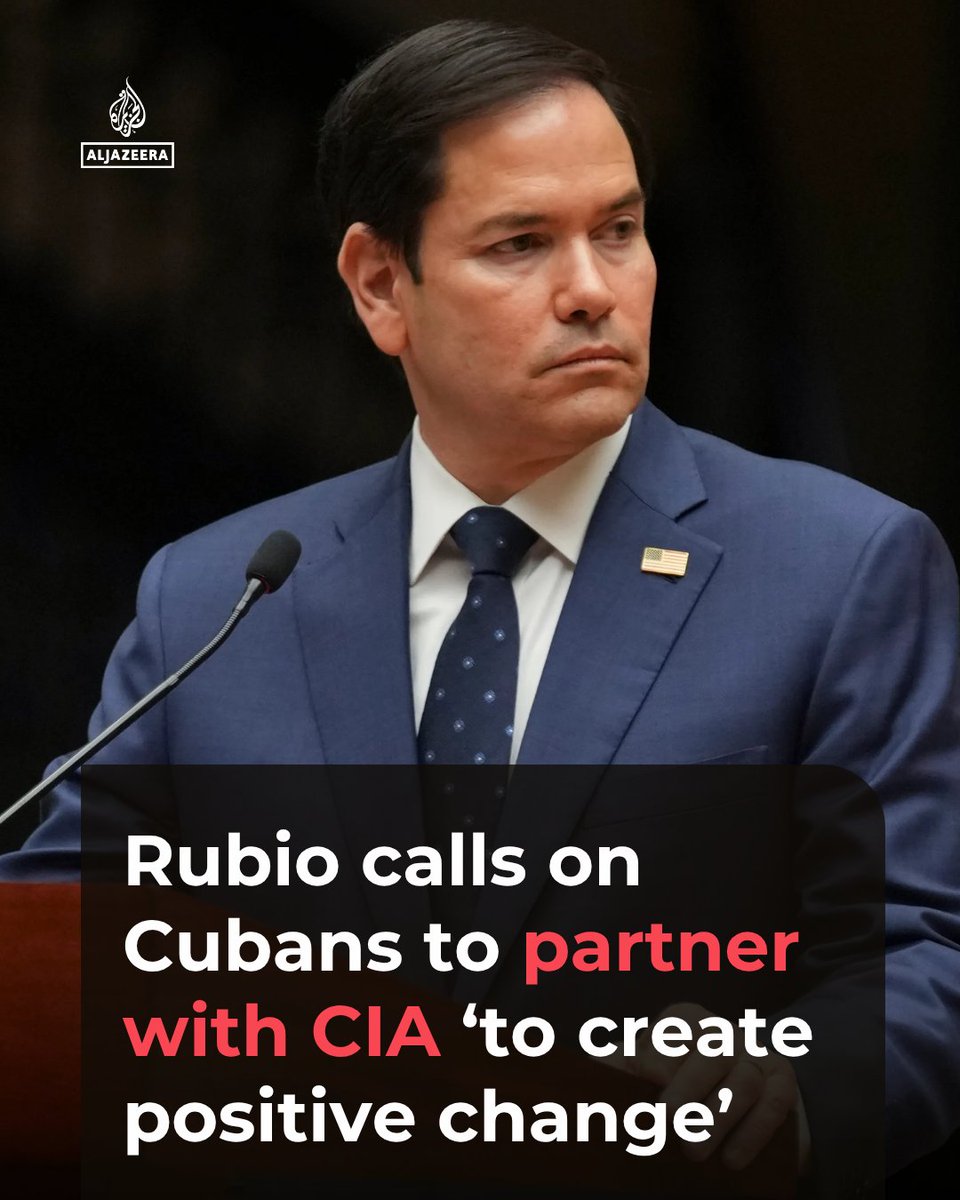 Trump said US warships could 'take care of Cuba' after Iran, while Rubio urged Cubans to partner with the CIA.