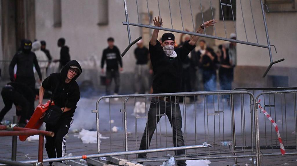 Italian PM Meloni to hold emergency meeting after weekend of violent clashes More than 200 people were detained during…