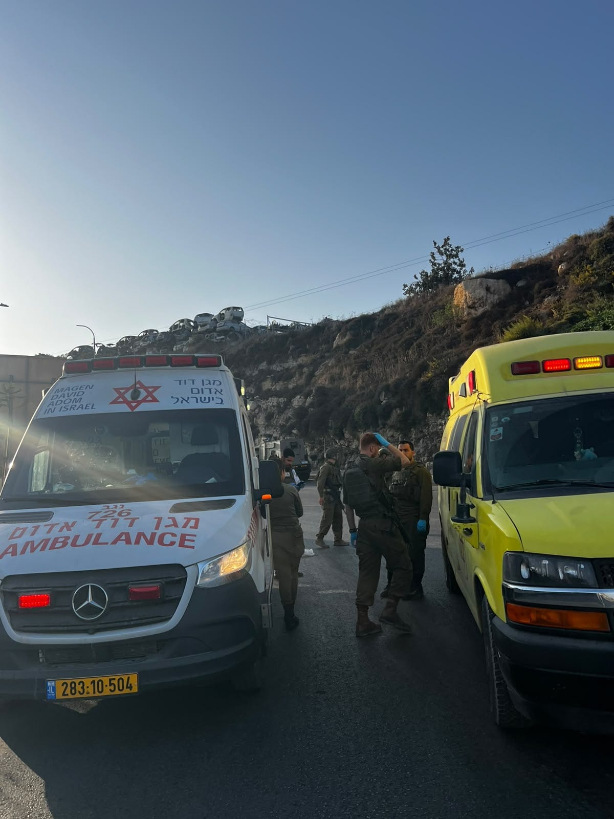 Medics: Two Israelis wounded in West Bank shooting attack near Hebron