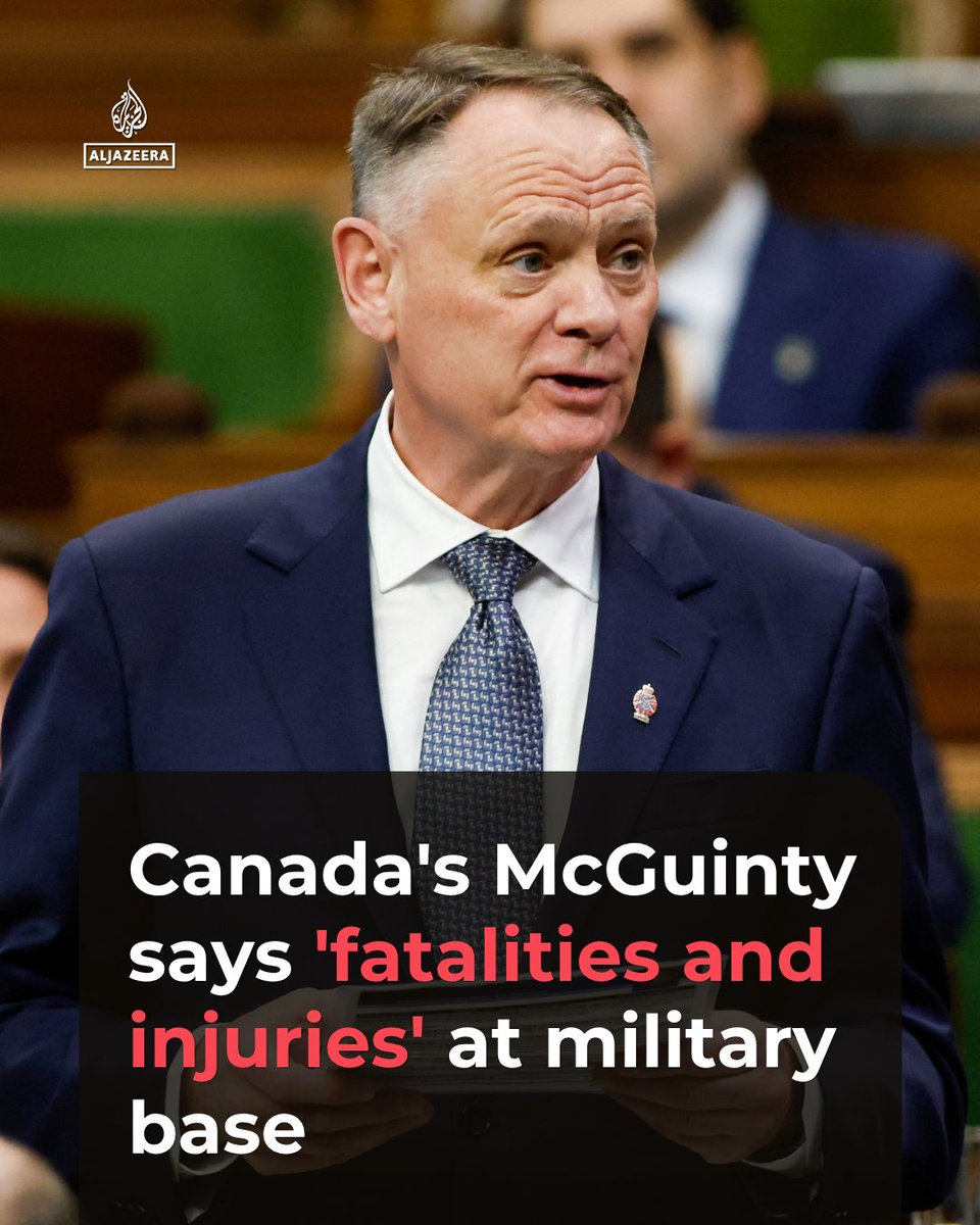 Canadian Defence Minister David McGuinty said there were "fatalities and injuries" after an incident at Canadian…