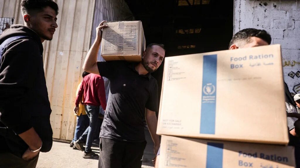 World Food Programme stops provision to half a million people in Gaza over lack of funding World Food Programme stops…
