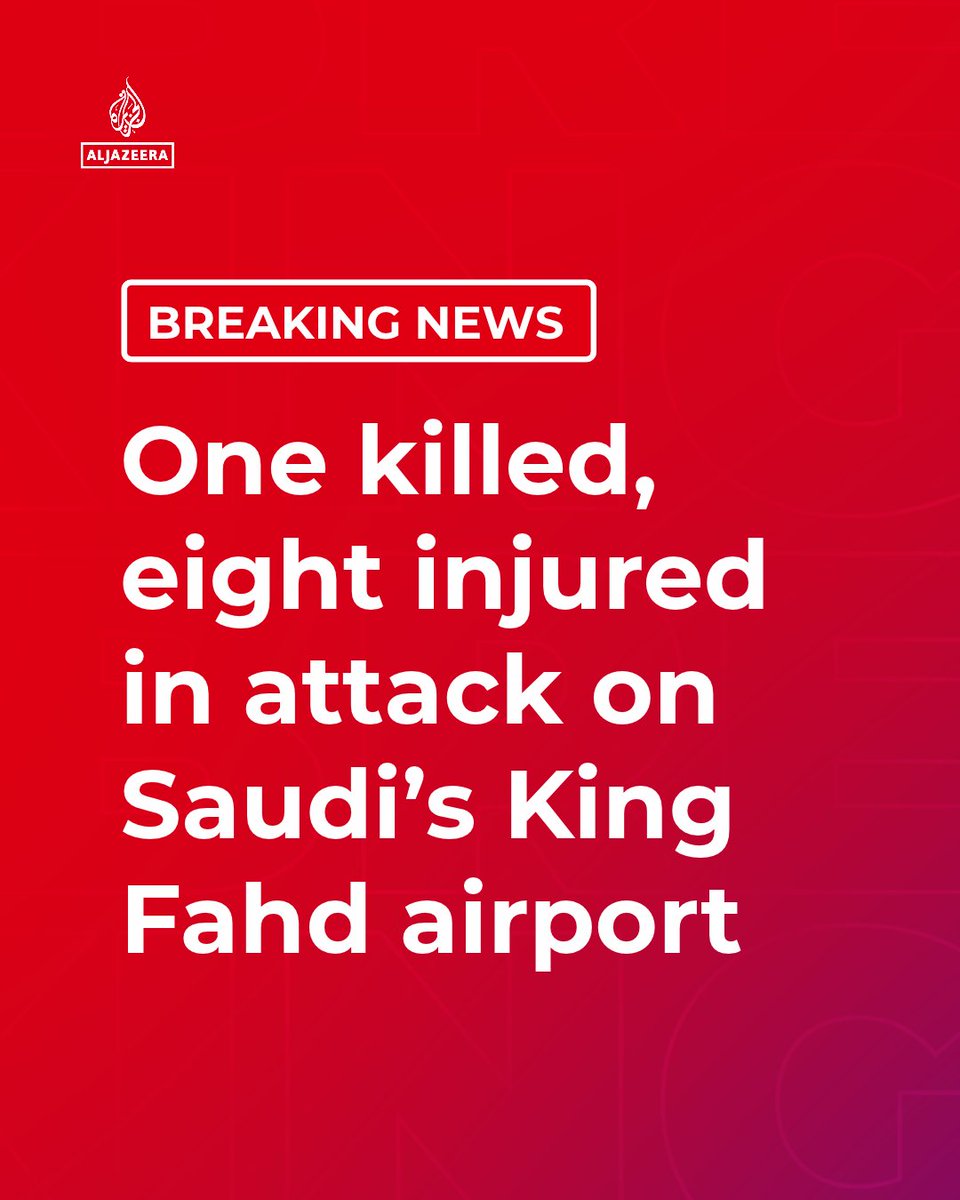 BREAKING: One person has been killed and eight injured in an attack on Saudi Arabia’s King Fahd International Airport…