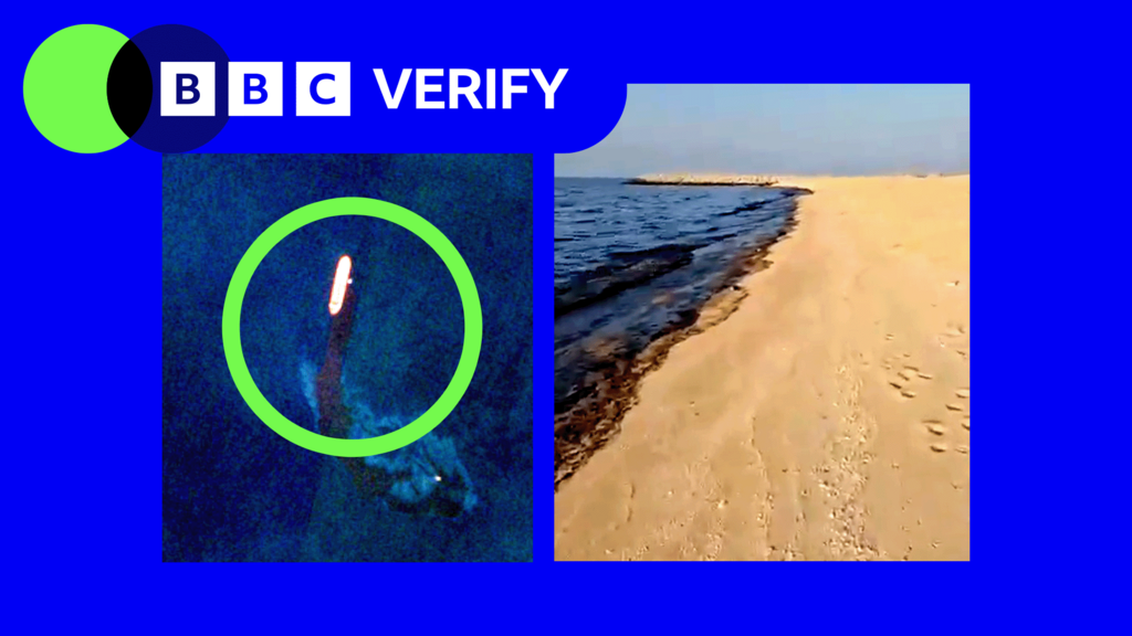 Oil spill washes up on UAE beaches after tanker strike Satellite images show oil spreading for miles along the…