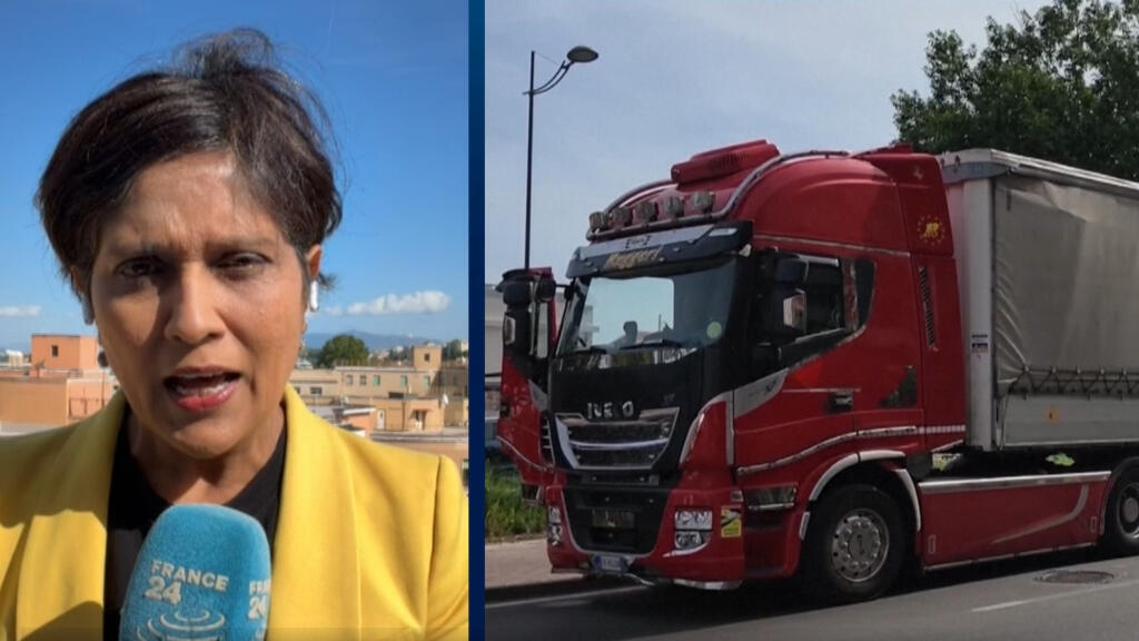 Italian truckers block roads to protest against soaring diesel prices Italian truck drivers have been blocking…