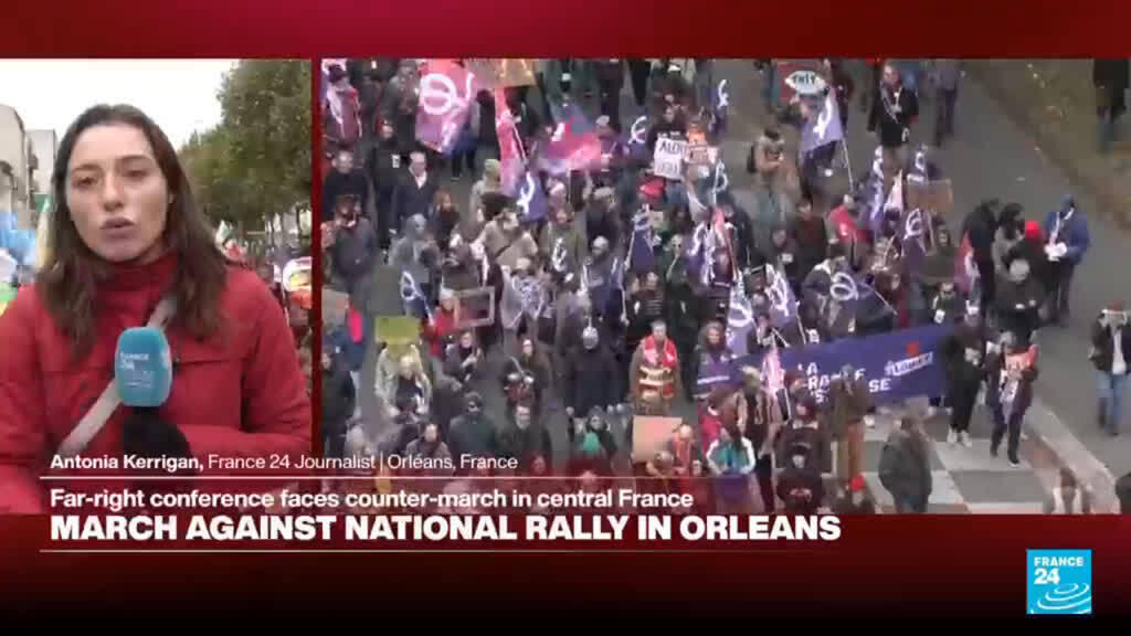 France: March against National Rally in Orleans Against this backdrop of heightened tensions, France’s far-right…