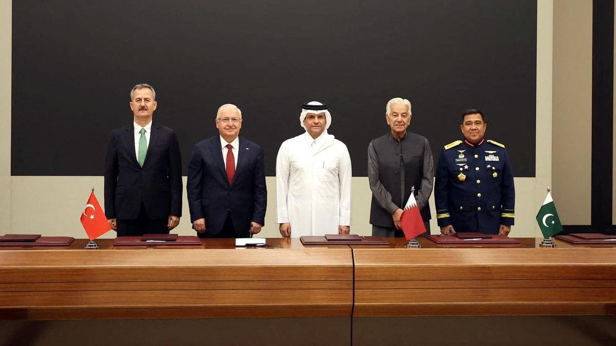 Pakistan, Turkiye, Qatar and Indonesia sign pact to bolster defence cooperation The development comes months after…