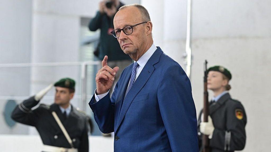 Germany target of 'intensive' espionage, Merz says after suspected Russian spy arrest A Ukrainian man was arrested on…
