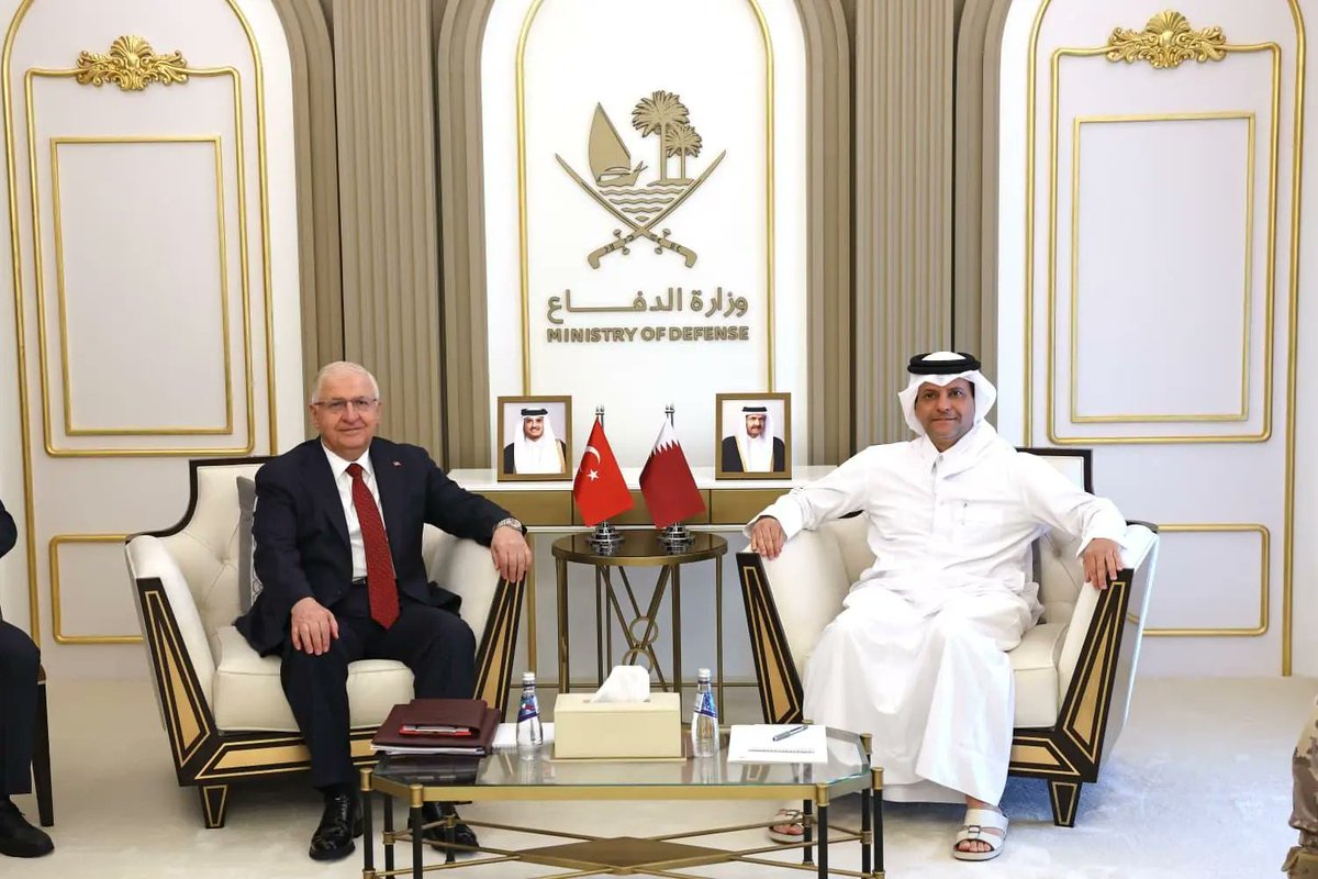 Turkish Defence Minister Yasar Guler has met with Qatari Deputy PM and Defence Minister Saoud bin Abdulrahman Al…