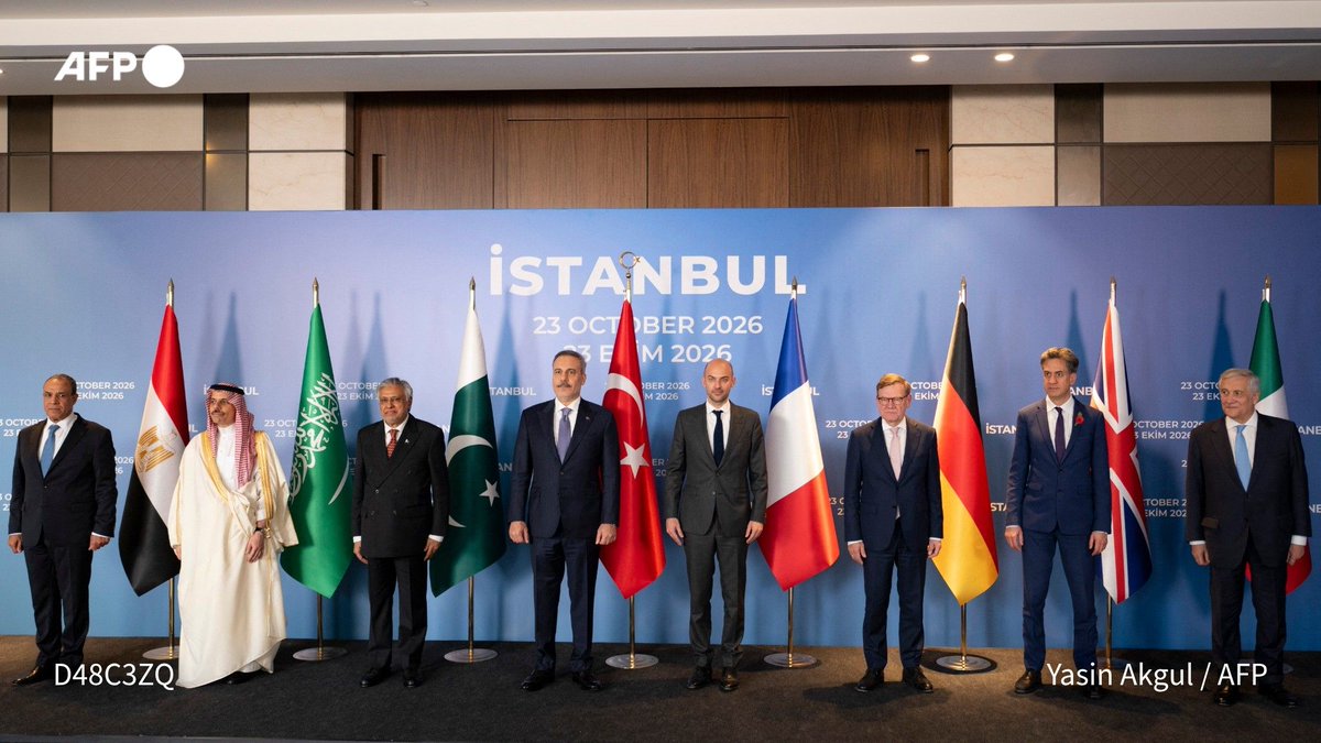 🌍 Foreign ministers from eight European and Middle Eastern countries met in Istanbul on Friday in an unprecedented…
