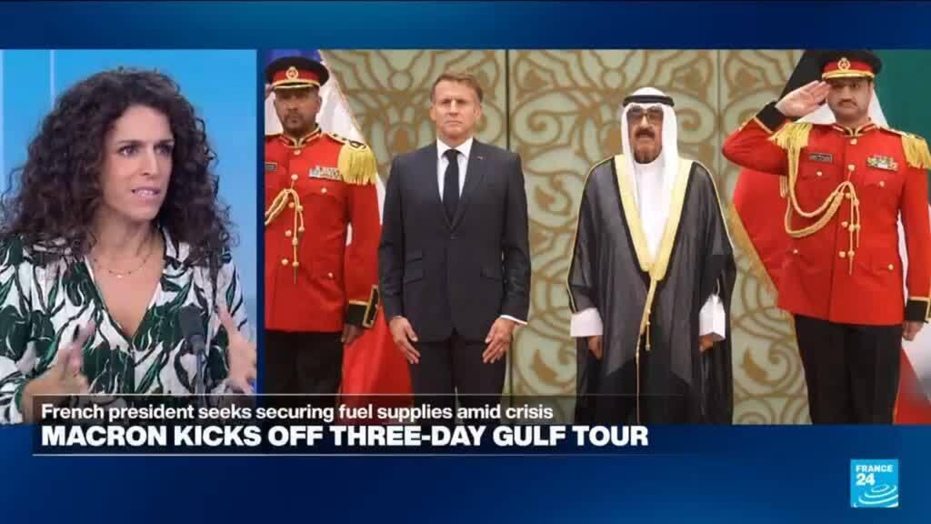 Macron kicks off three-day Gulf tour, seeks securing fuel supplies amid crisis French President Emmanuel Macron on…