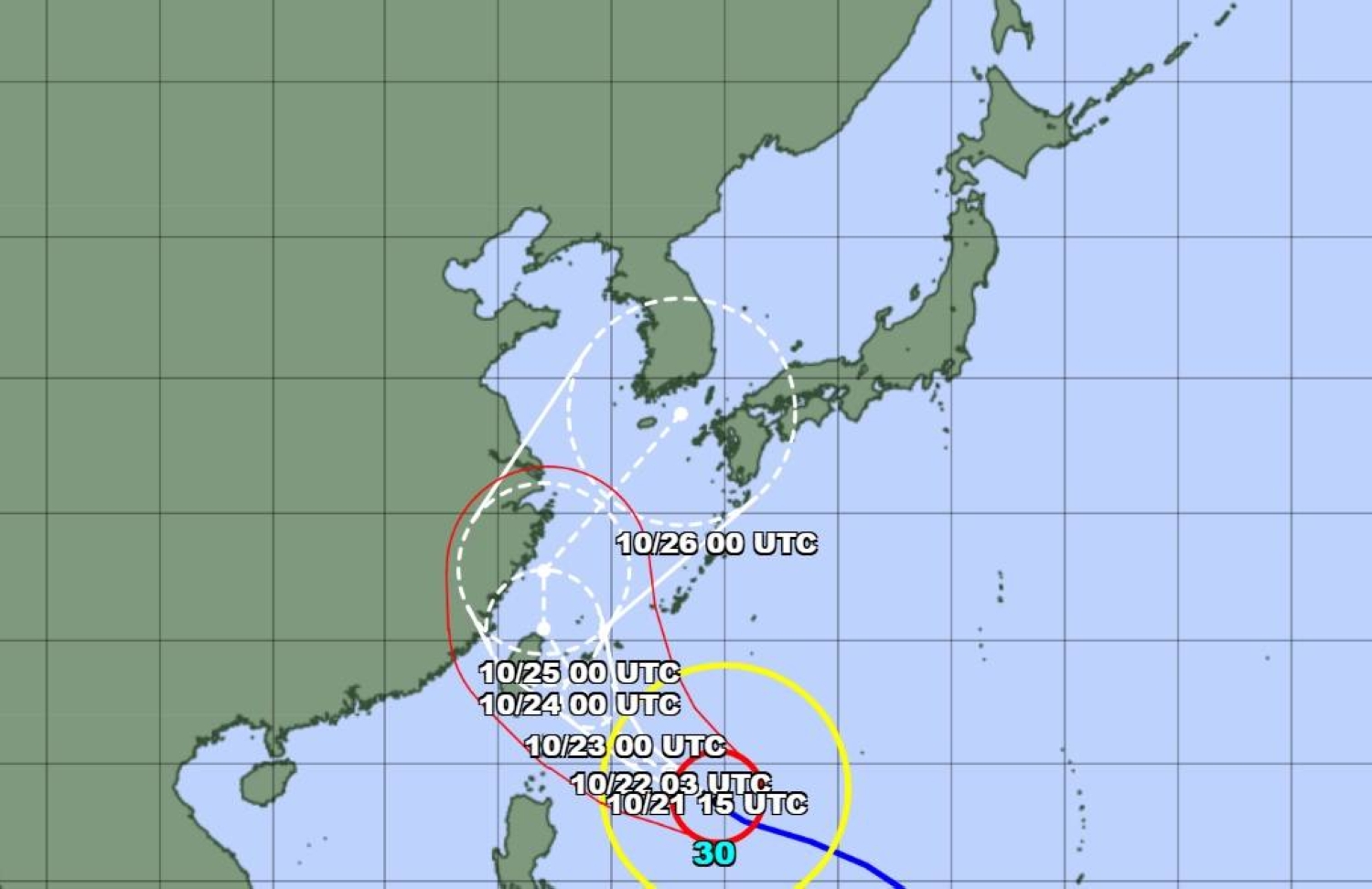 Japan braces for 30th named storm this year as Typhoon Champi heads for Okinawa The Japan Meteorological Agency says…