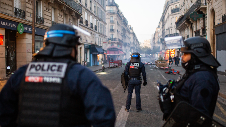 France's top soccer team obeys police order to move Sunday match; Saints, Steelers owners meet with Macron Paris…