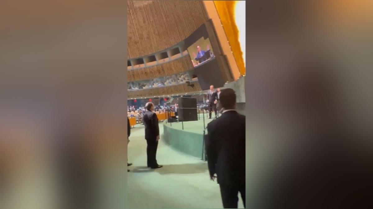 U.S., Cuba shouting match derails debate at UN The row broke out during debate on a resolution calling for an end to…
