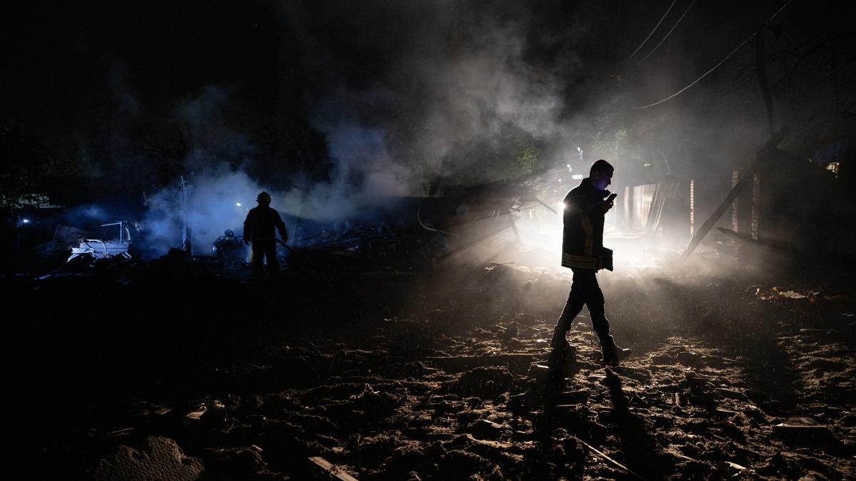 Missiles strike Ukraine's capital after U.S. envoy visits Russia Mr. Witkoff praised Mr. Putin as a "humanitarian" for…