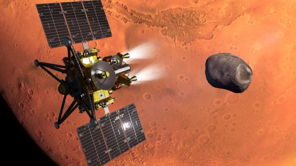 Mission blasts off for Mars to grab a piece of its moon A spacecraft is set to launch on an ambitious mission to bring…
