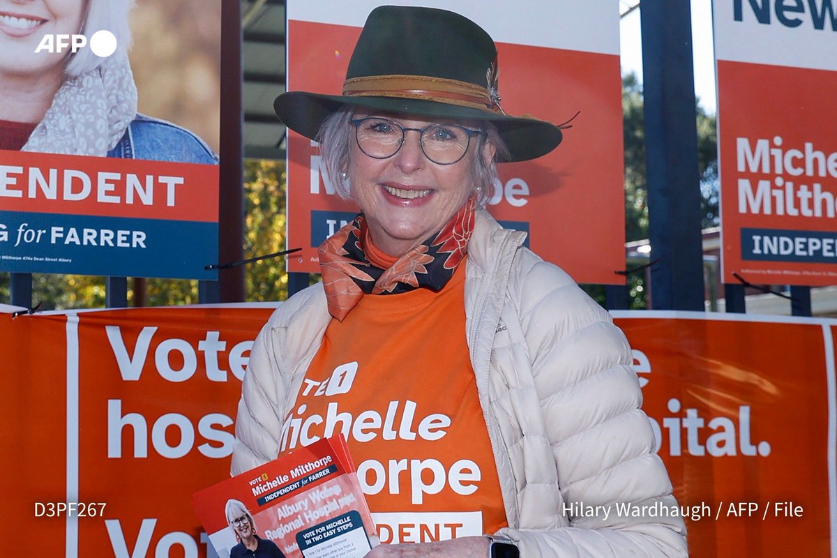 🇦🇺 Australian independent lawmaker Helen Haines was deliberately struck by a car and suffered "critical injuries" on…