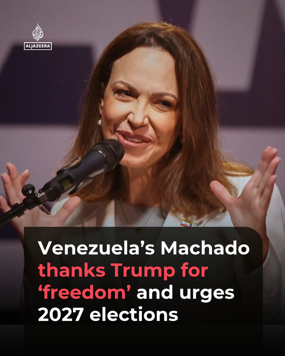 Venezuelan opposition leader Maria Corina Machado has thanked US President Trump’s administration for opening the…