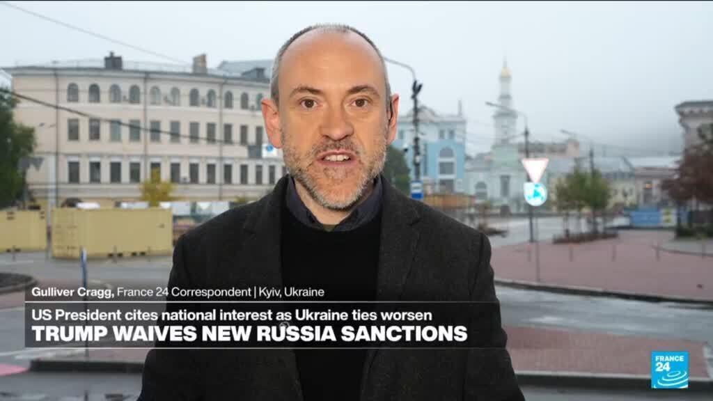 Trump waives new Russia sanctions as Ukraine ties slump President Donald Trump signed an executive order on Friday…