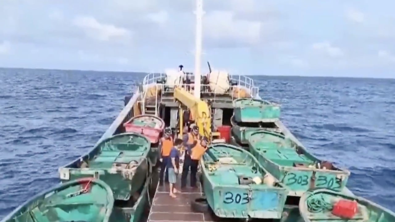 Beijing drills water cannons and drones near disputed South China Sea shoals China’s coastguard has carried out an…