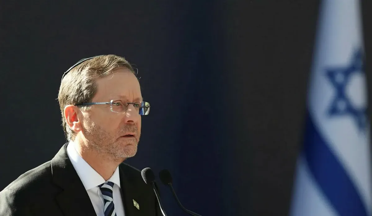 Herzog rejects pardon for Rabin's assassin at annual memorial service President Isaac Herzog spoke at a state memorial…