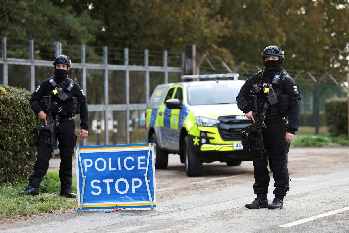 U.K. police rearrest two men over suspected Iran link in Fairford air base incident The two are suspected of aiding…