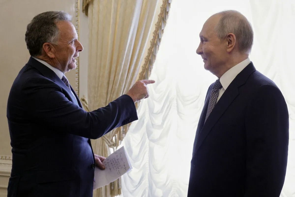 Putin frees US citizen Hubbard; Kremlin ready to resume three-way talks in November