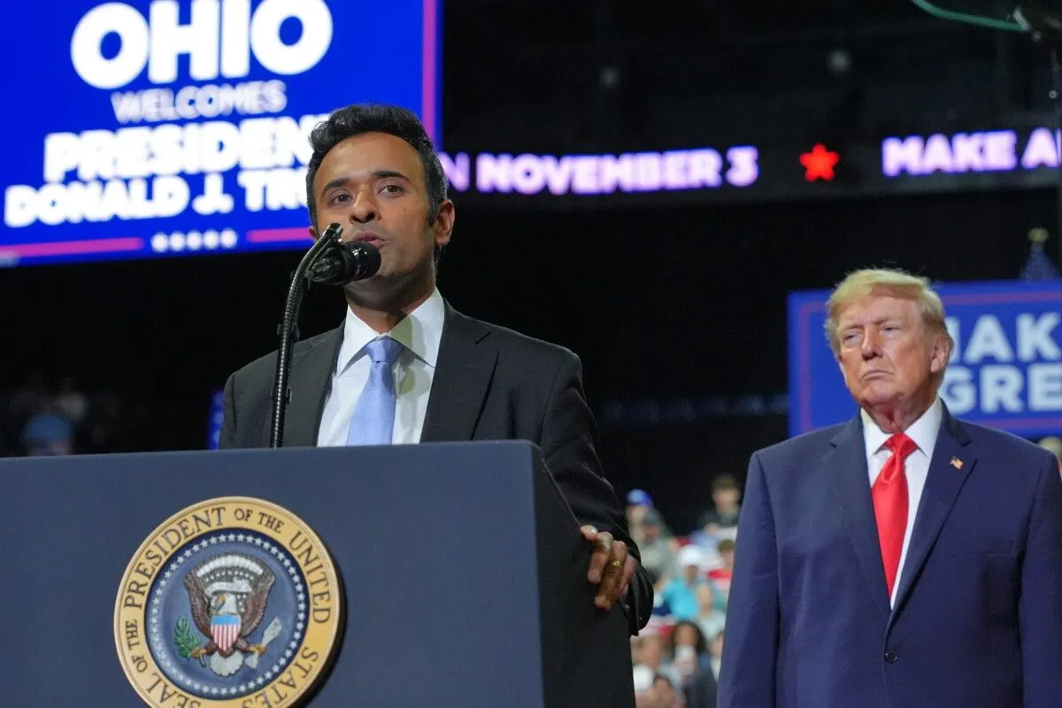BREAKING: Ohio Gov. Mike DeWine denounces fellow Republican Vivek Ramaswamy's campaign ad featuring the estranged…