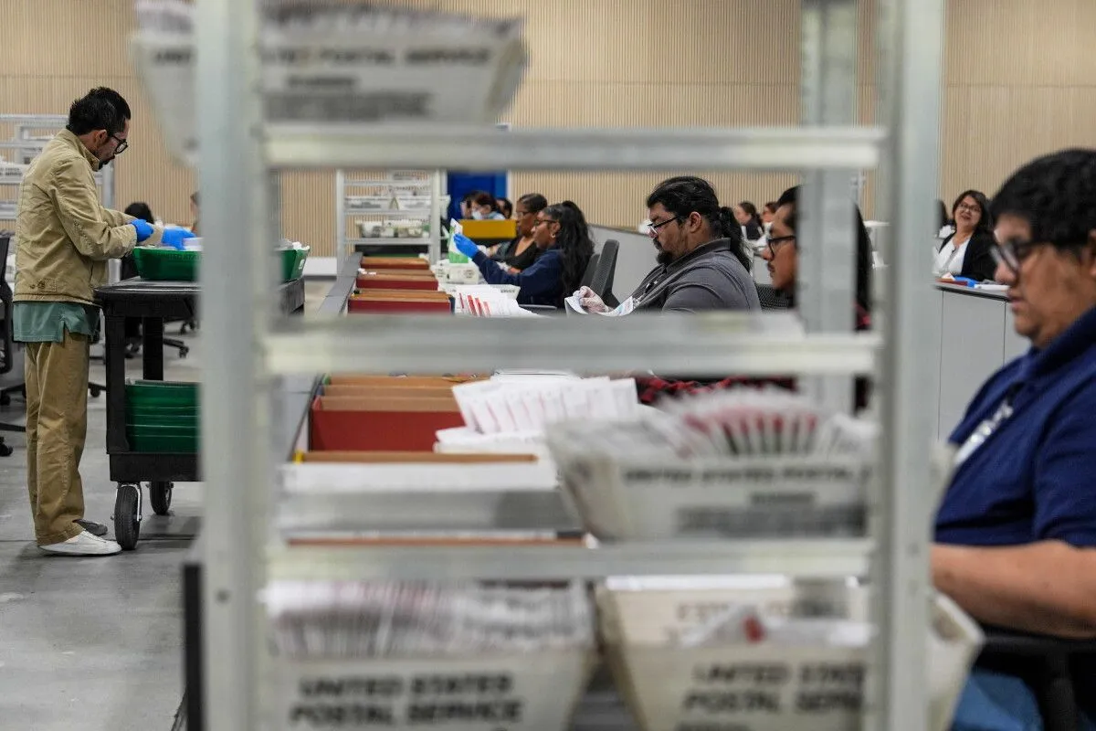 Judge refuses DOJ bid to set aside 20,000 California ballots