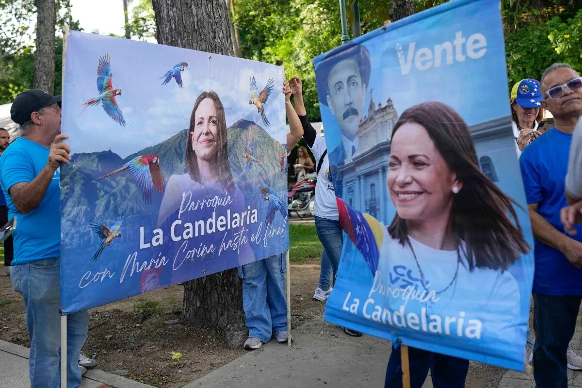 BREAKING: Opposition leader María Corina Machado returns to her country after months in exile, as doubts over…
