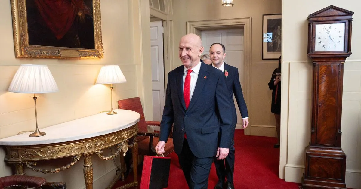 UK's Healey says minimum wage to rise by 3.9% Britain's finance minister John Healey said on Wednesday that the main…