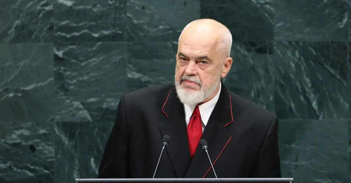 Albanian PM says mass protests a threat to EU membership, not government Albanian Prime Minister Edi ​Rama on Sunday…