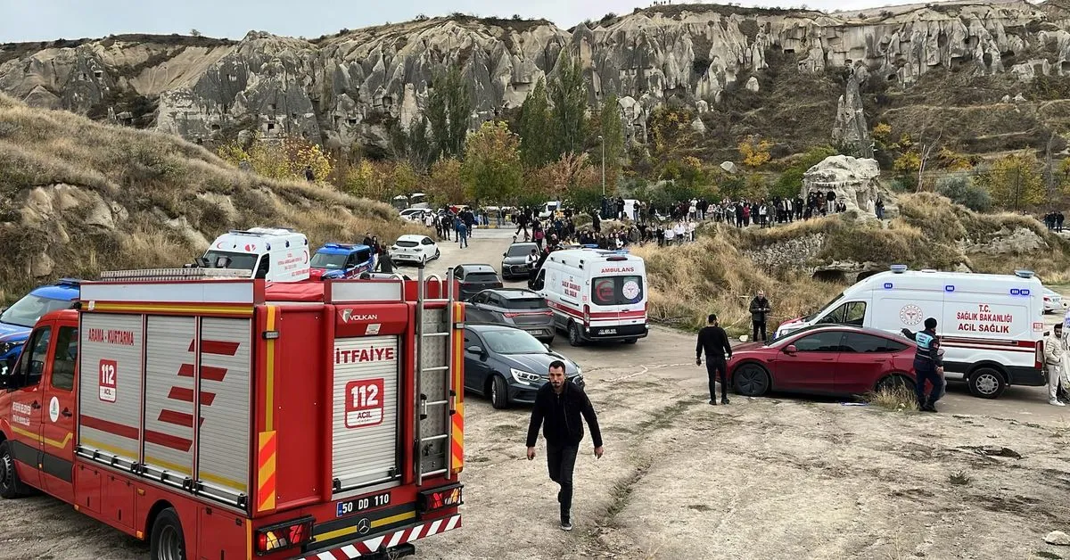 Fairy chimney rockfall kills two at Turkey's Cappadocia tourist attraction after heavy rain Two people were killed and…