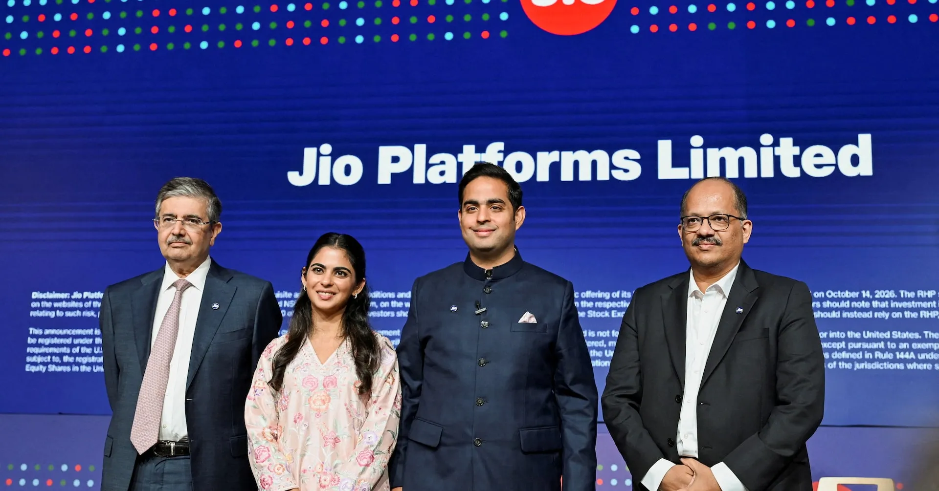 Ambani's Jio to make Mumbai trading debut after record $3.2 billion India IPO Asia's richest man Mukesh ‌Ambani's…