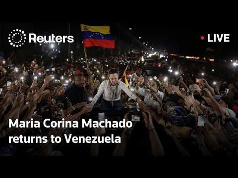 Machado returns to Venezuela after nearly a year in exile