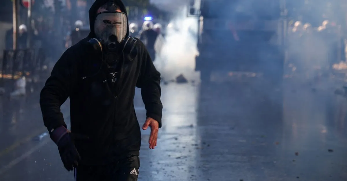 Thousands march in Albanian capital as anti-government protests spread Thousands of young Albanians marched through…