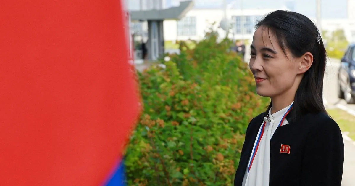 Kim Yo Jong said North Korean anti-South loudspeakers would be on standby along the whole border within days, warning Se