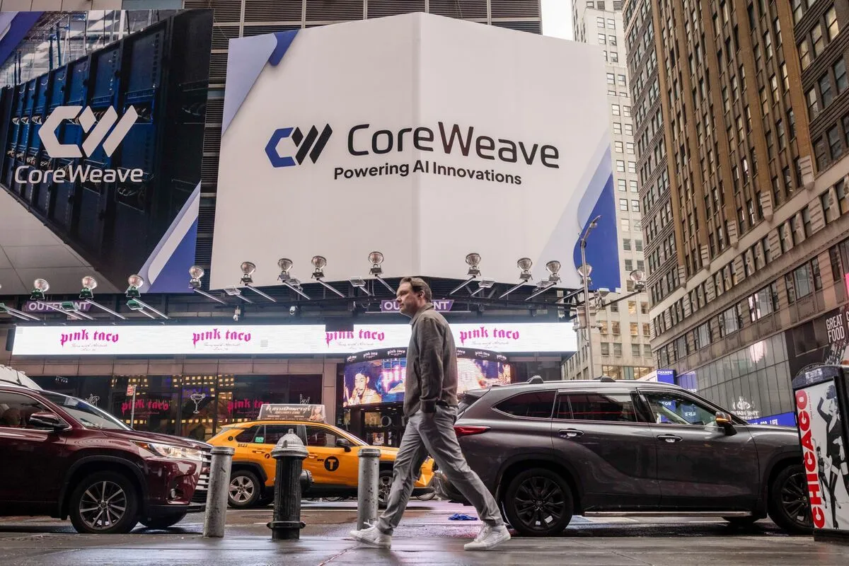 CoreWeave’s credit risk climbed to an all-time high Thursday as its high-yield bonds extended declines, rattled by the…