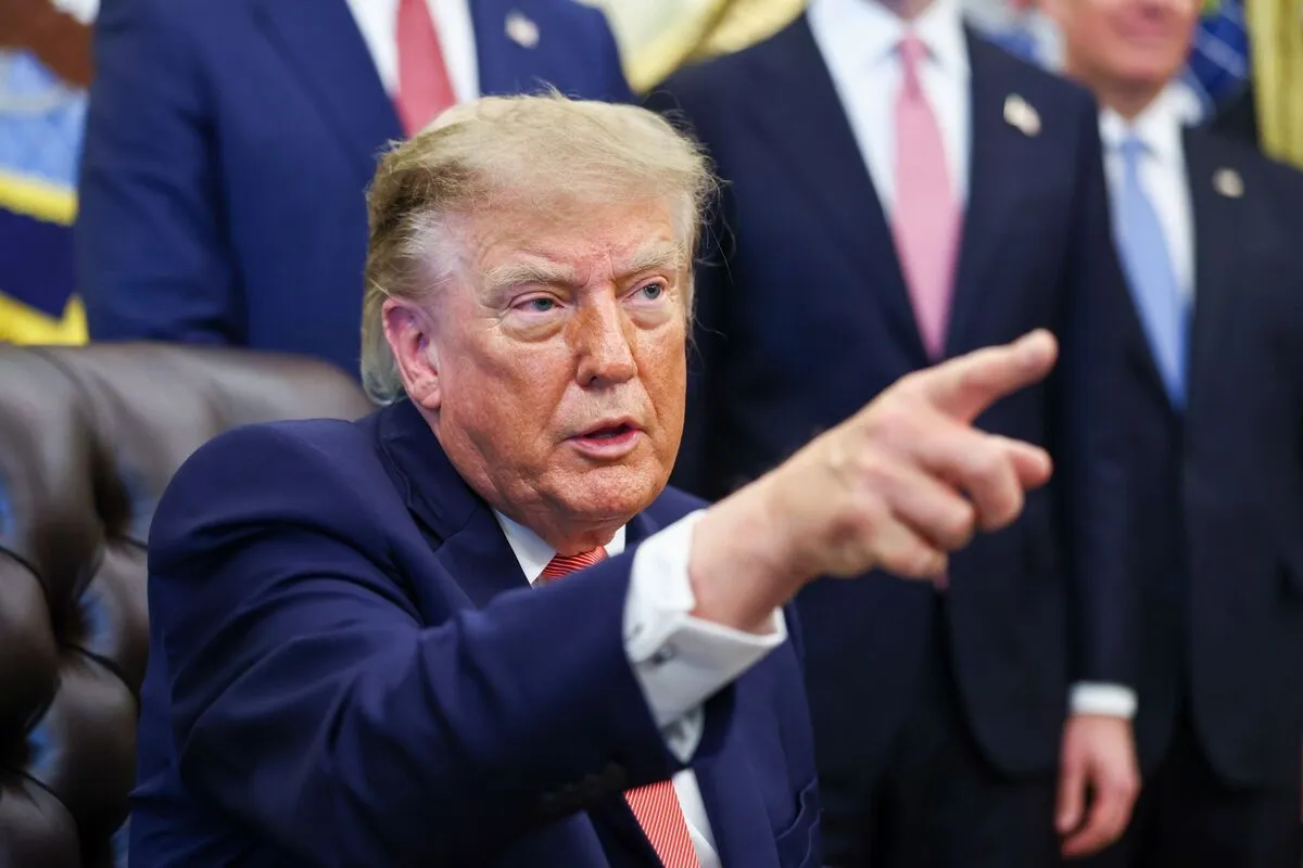National Democrats sued President Donald Trump and the US Justice Department over what they say is a coordinated…